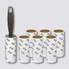 Brosse à vêtements 6 recharges, Gris