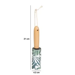 Brosse adhésive, H.21 cm, Vert