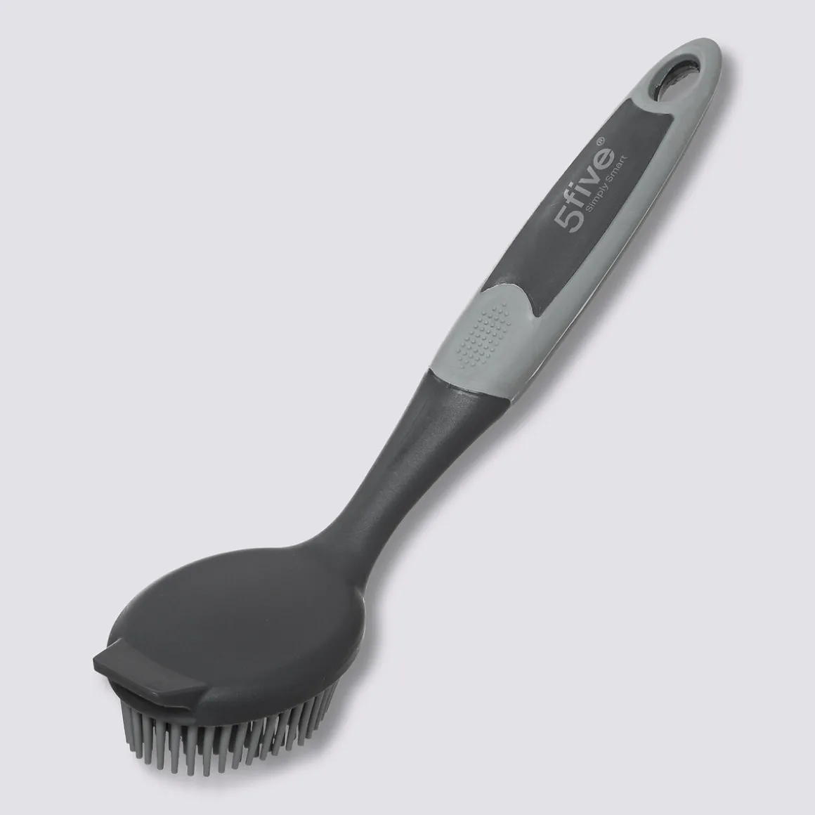 Brosse vaisselle en caoutchou, Gris