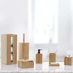 Brosse WC bambou