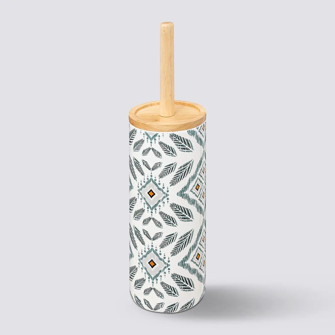 Brosse WC, Blanc et vert