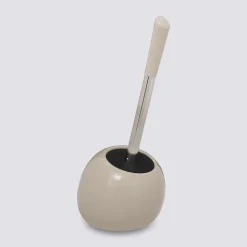 Brosse WC céramique, Beige naturel