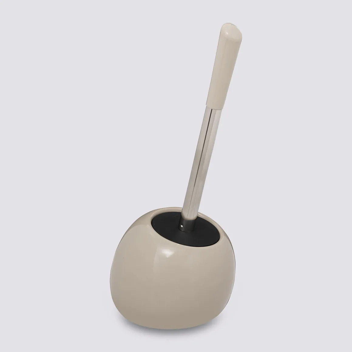 Brosse WC céramique, Beige naturel