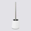 Brosse WC céramique, Blanc coton