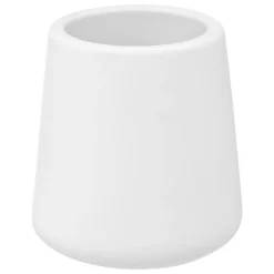 Brosse WC céramique, Blanc coton