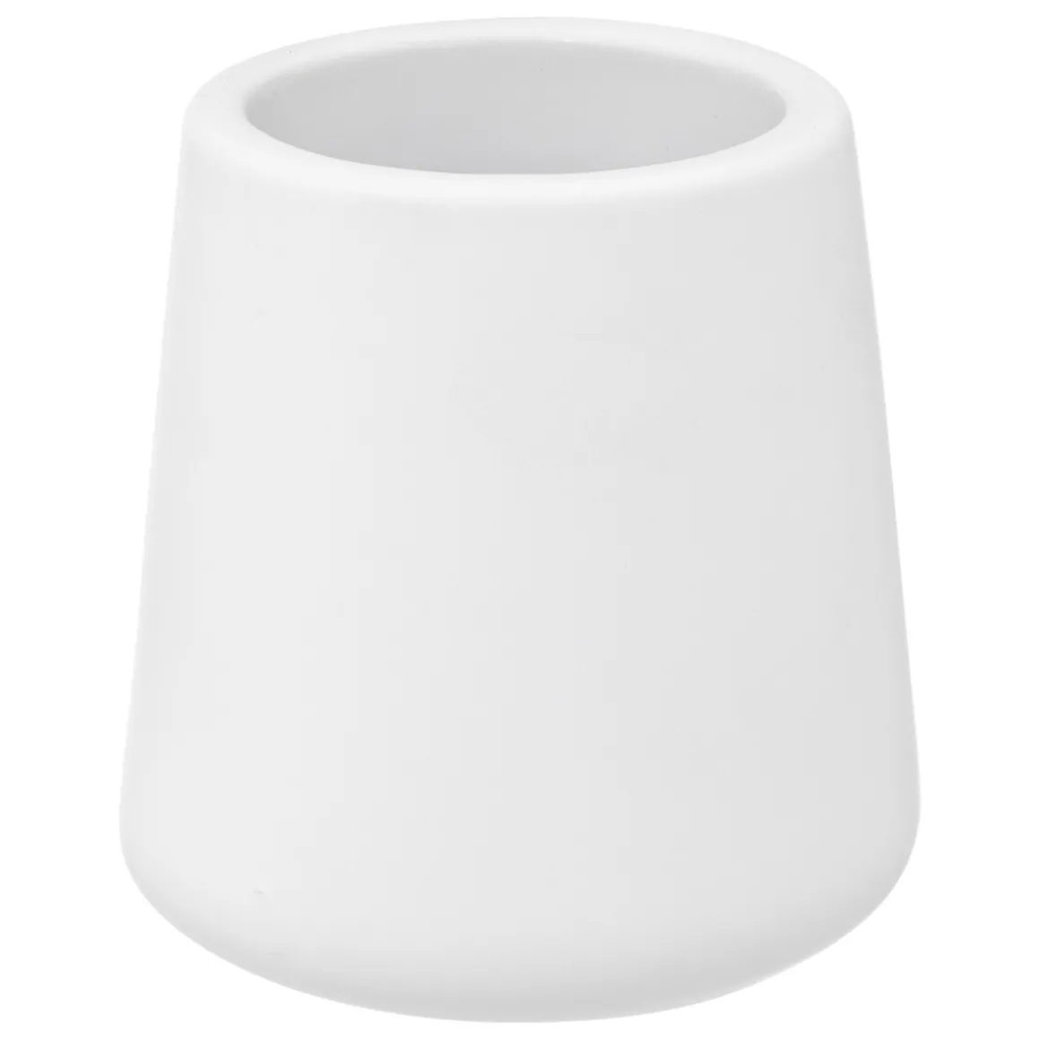 Brosse WC céramique, Blanc coton