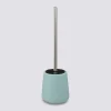 Brosse WC céramique, Bleu artic