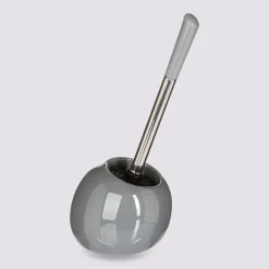 Brosse WC céramique, Gris