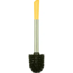 Brosse WC céramique, Jaune moutarde