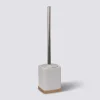 Brosse WC en résine, Blanc
