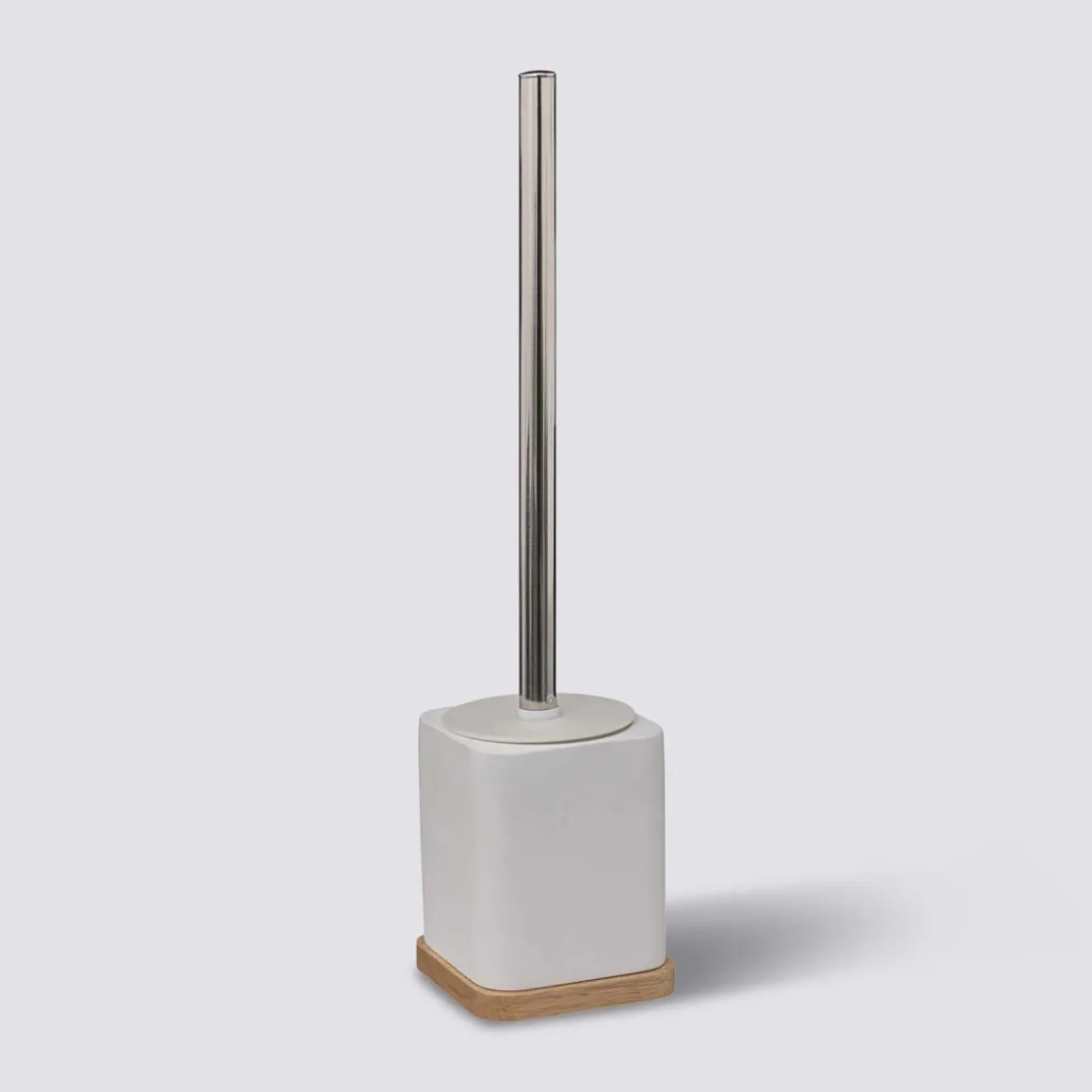 Brosse WC en résine, Blanc
