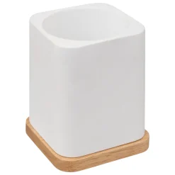 Brosse WC en résine, Blanc