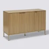 Buffet 3 portes, Effet bois naturel