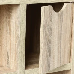 Buffet 3 portes, Effet chêne naturel