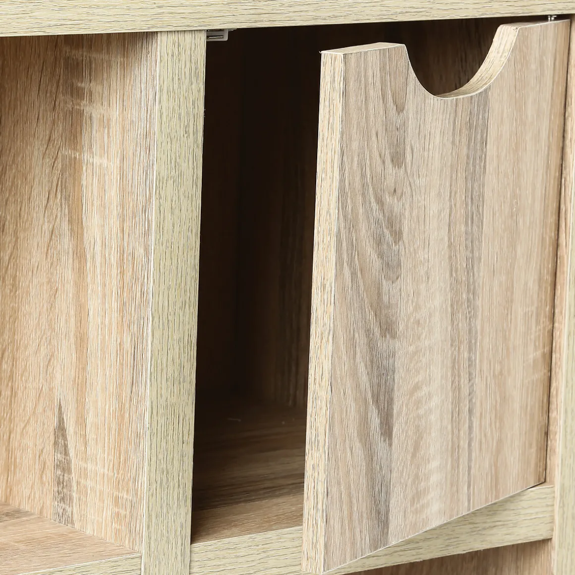 Buffet 3 portes, Effet chêne naturel