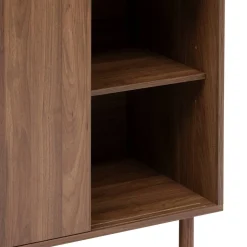 Buffet 2 portes, marron