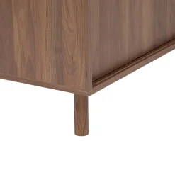 Buffet 2 portes, marron