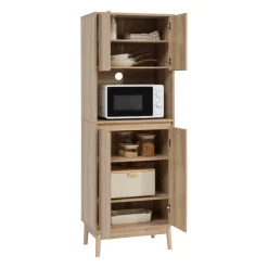 Buffet de cuisine 2 portes, Marron