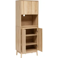 Buffet de cuisine 2 portes, Marron