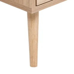 Bureau 2 tiroirs, Beige