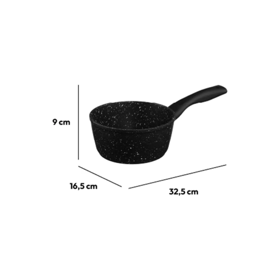 Casserole Aluminium forgé, 16 cm