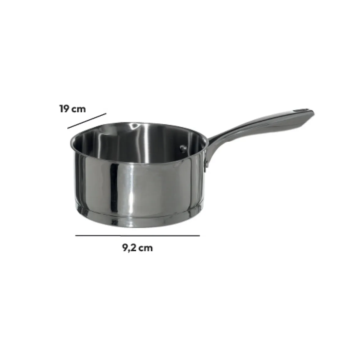 Casserole Inox, 18 cm