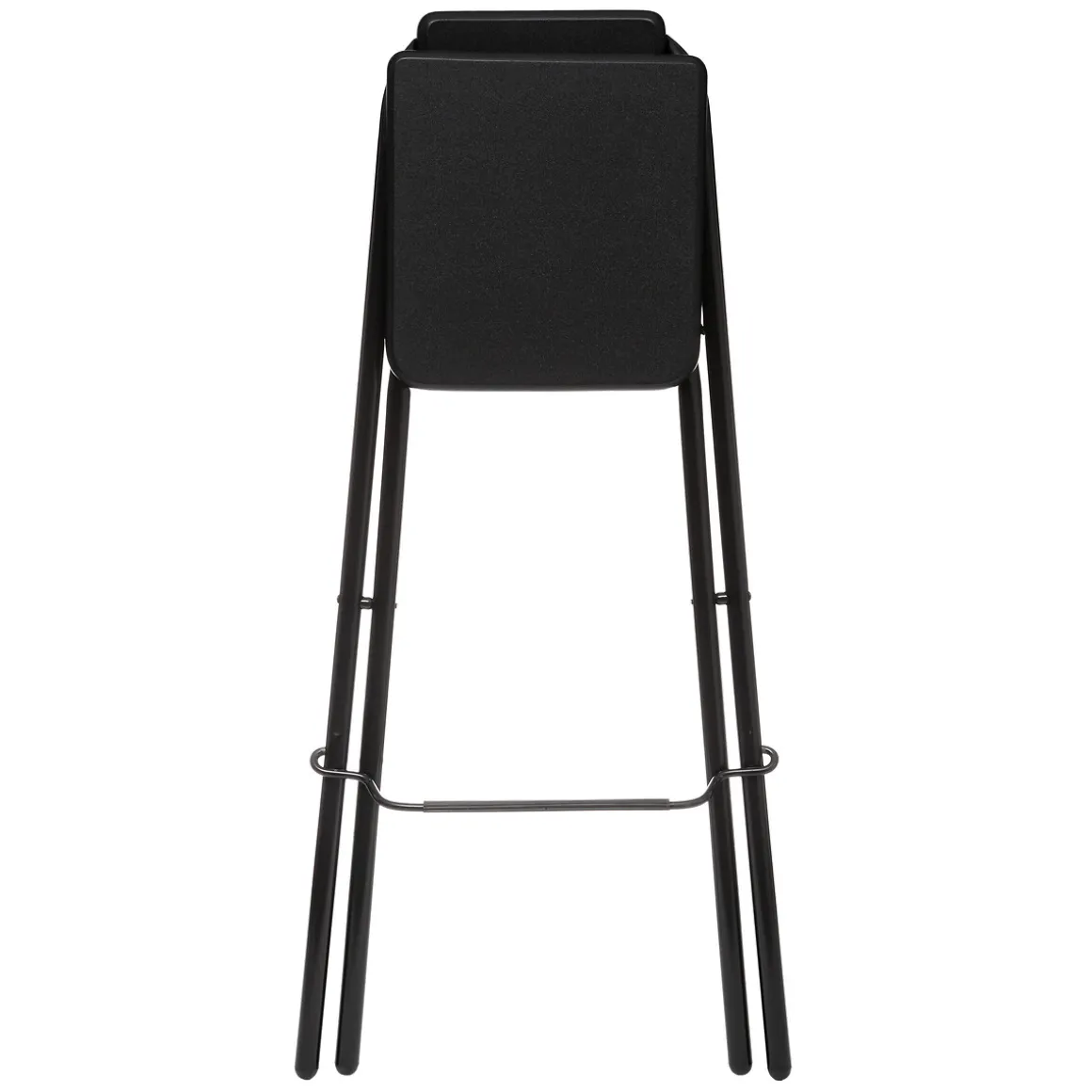 Chaise de bar pliante, Noir