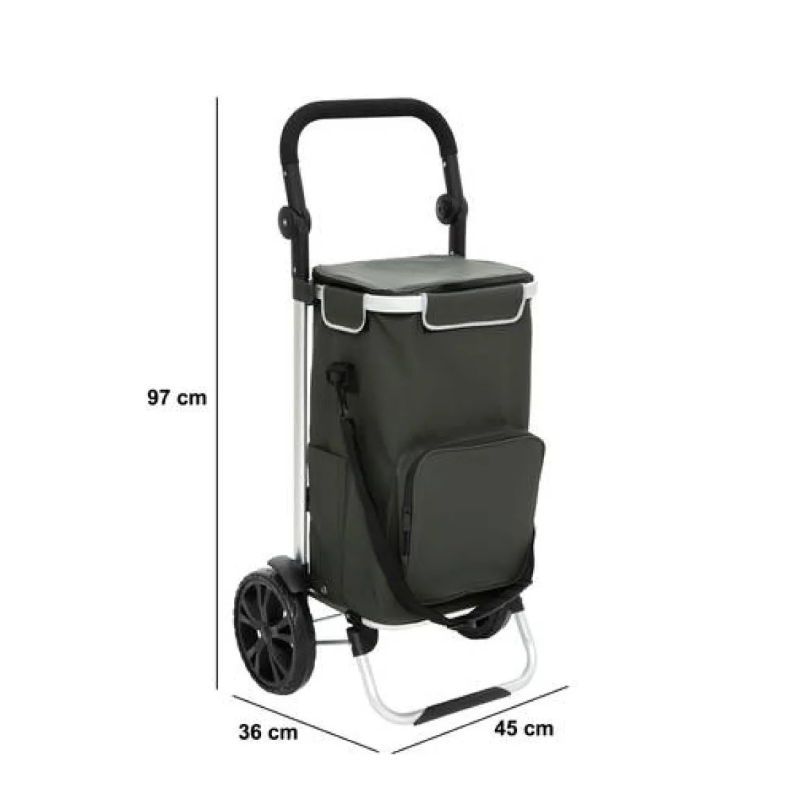 Chariot de course, 2 roues, Vert
