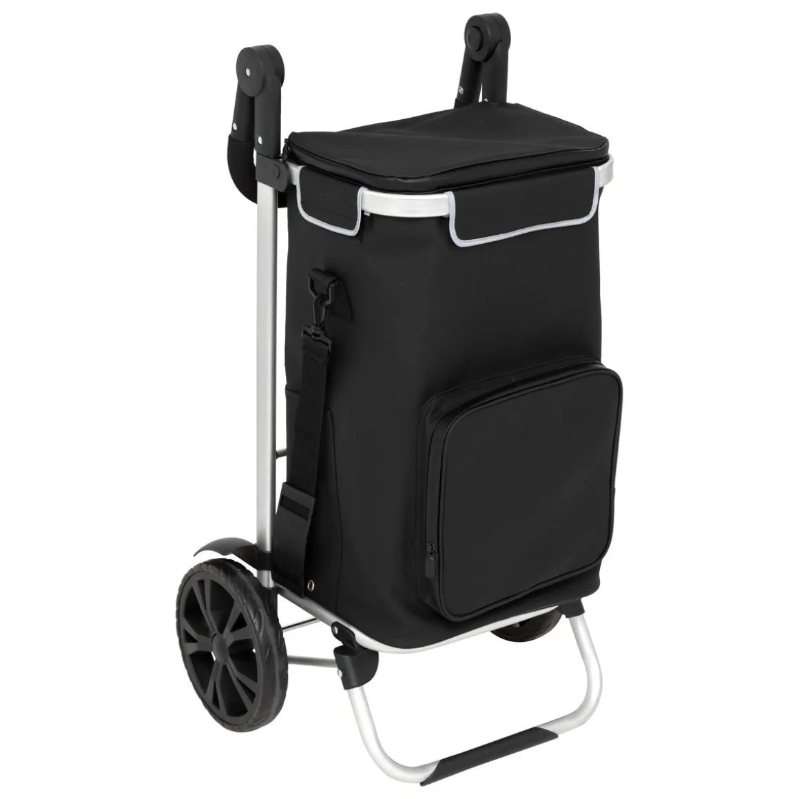 Chariot de course, 2 roues, Noir
