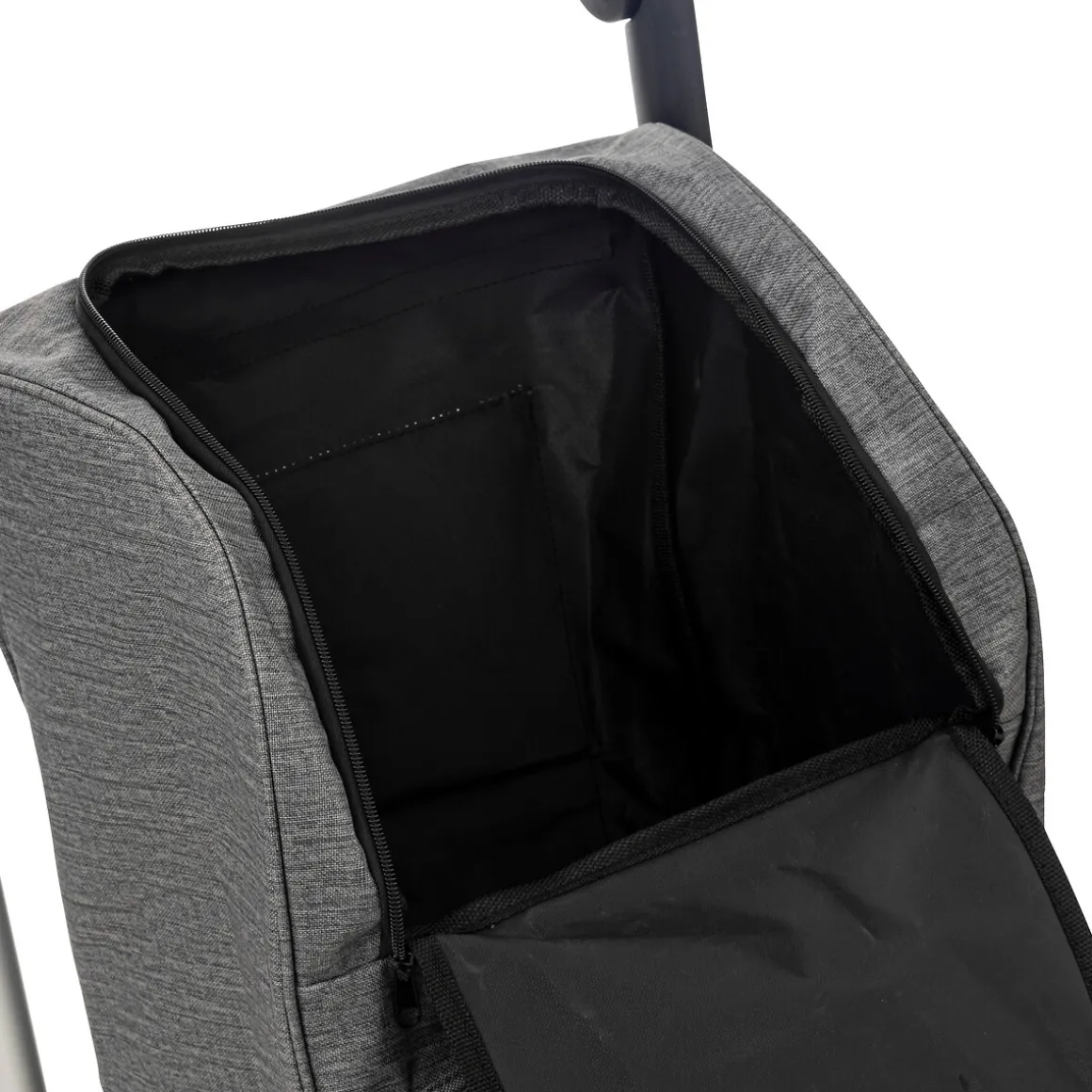 Chariot pliant 4 roues, Gris