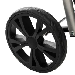 Chariot pliant 4 roues, Gris