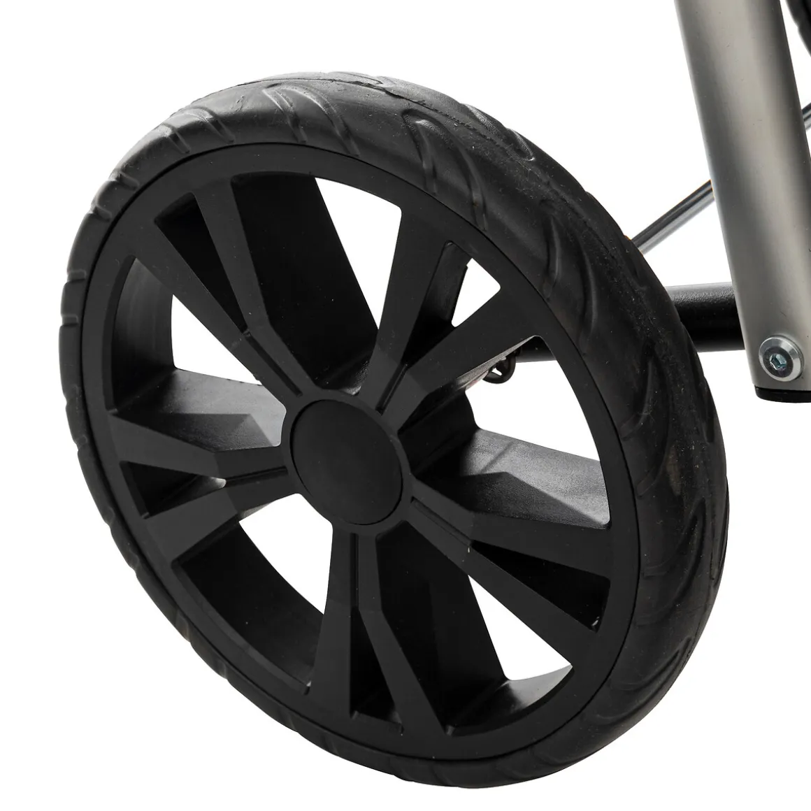 Chariot pliant 4 roues, Gris