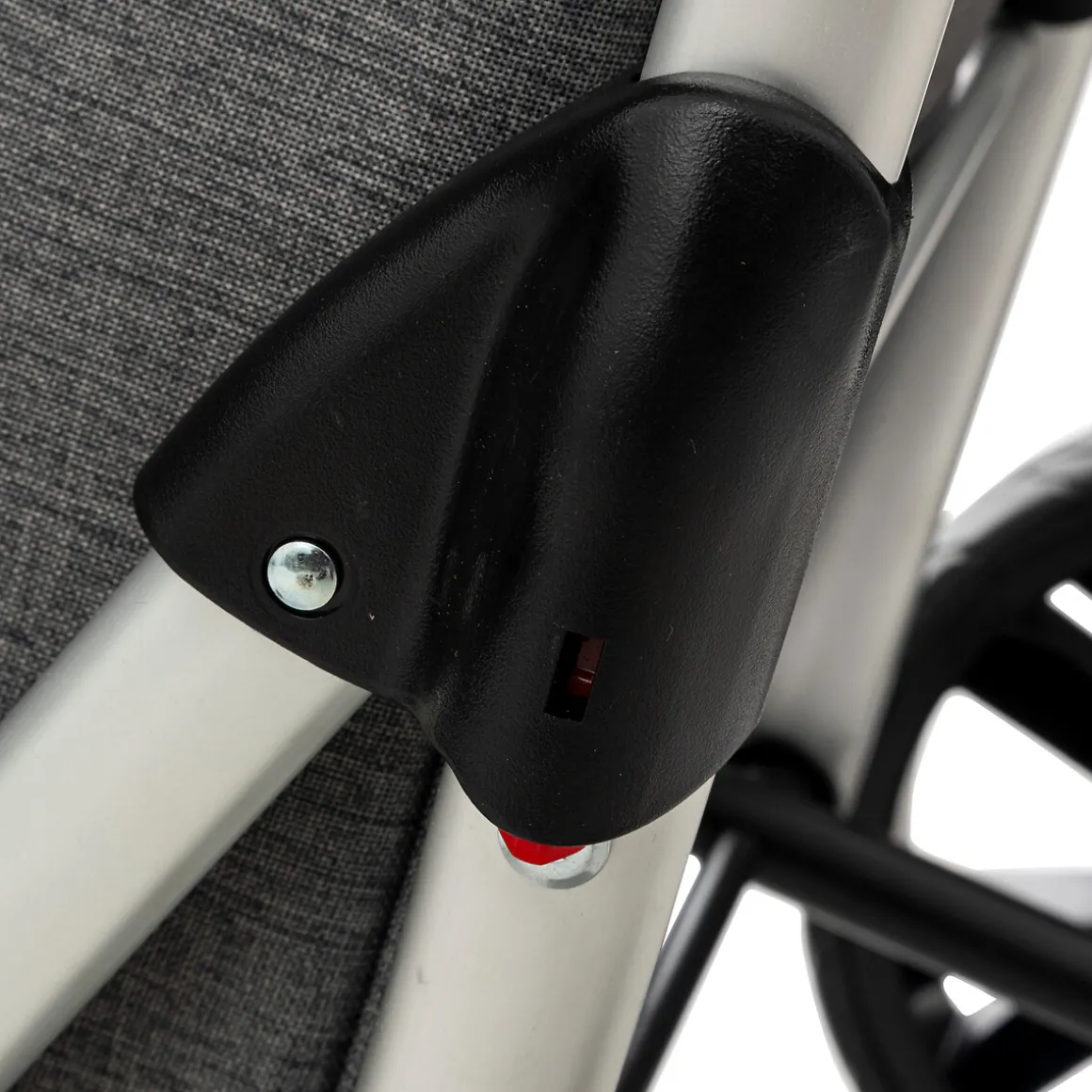 Chariot pliant 4 roues, Gris