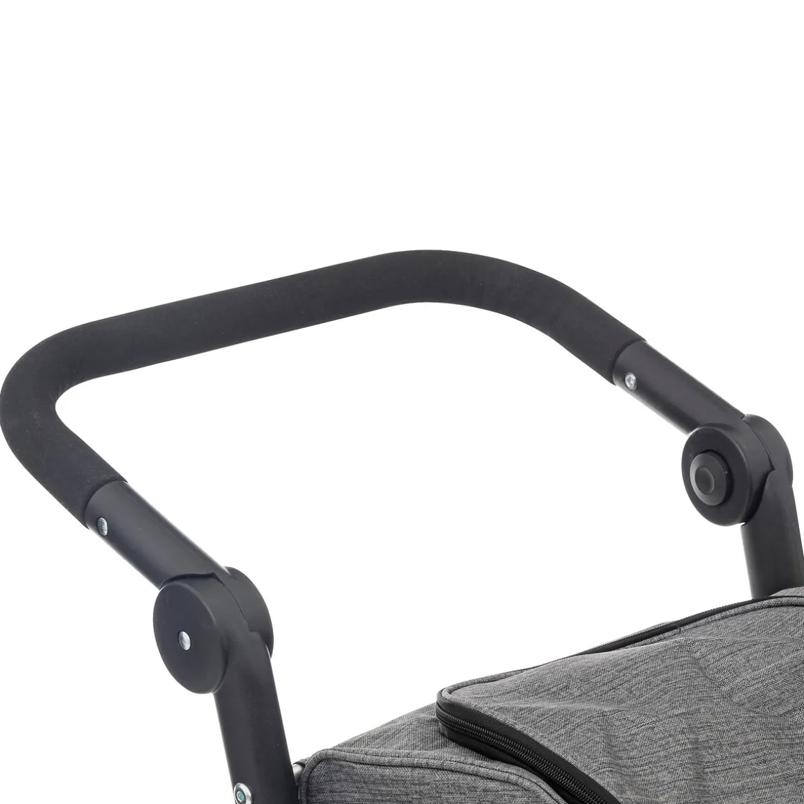 Chariot pliant 4 roues, Gris