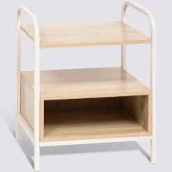 Chevet, 2 niveaux, Beige