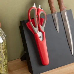 Ciseaux multi-fonctions, Rouge