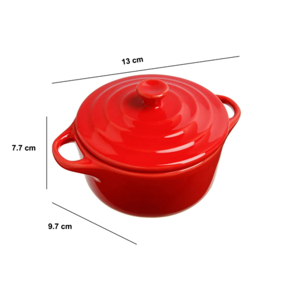 Cocotte, Céramique, 10 cm