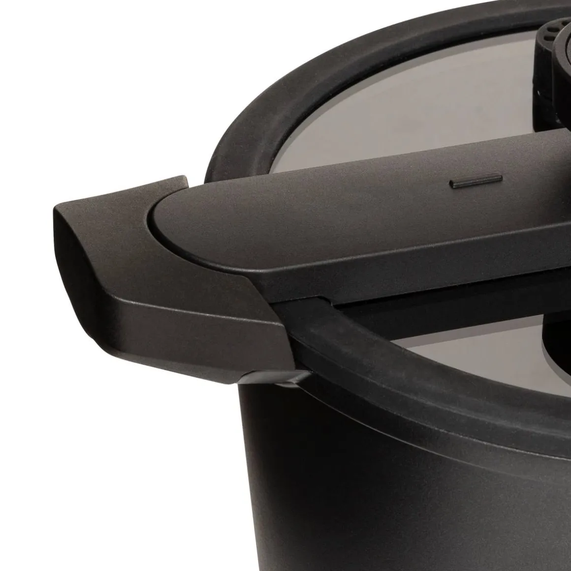 Cocotte-minute, fonte et aluminium, 6L - Noir