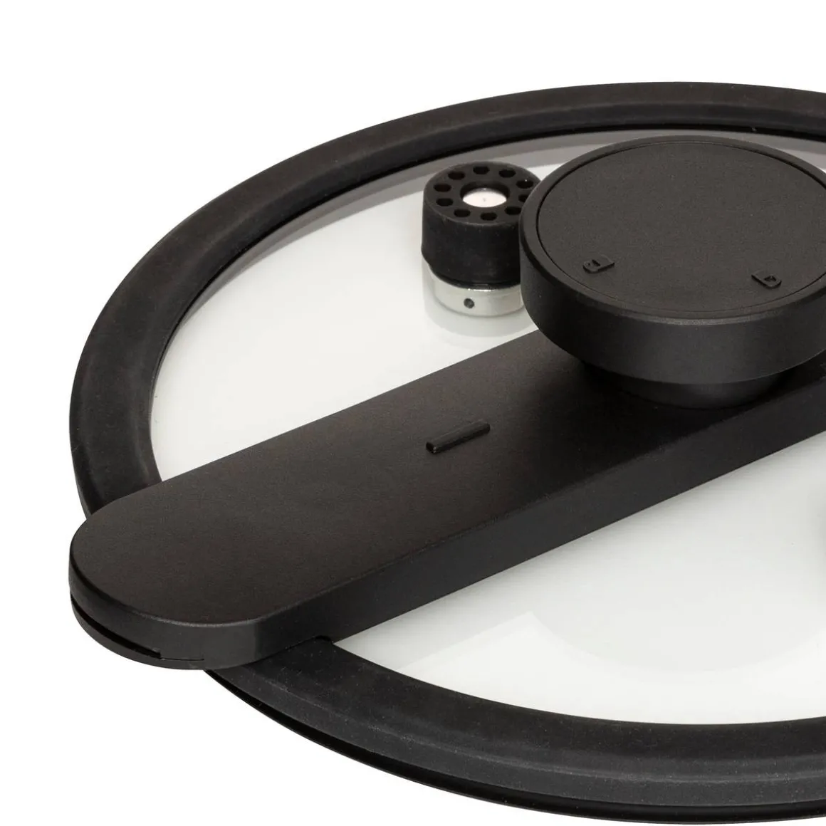 Cocotte-minute, fonte et aluminium, 6L - Noir