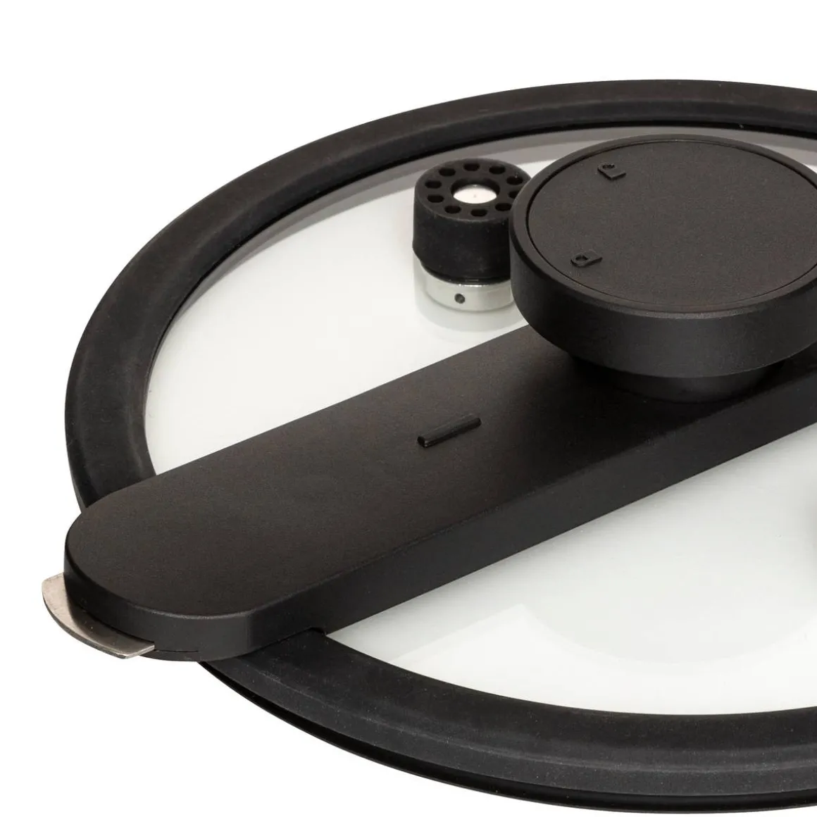 Cocotte-minute, fonte et aluminium, 6L - Noir
