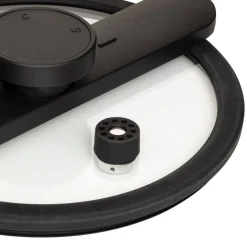 Cocotte-minute, fonte et aluminium, 6L - Noir