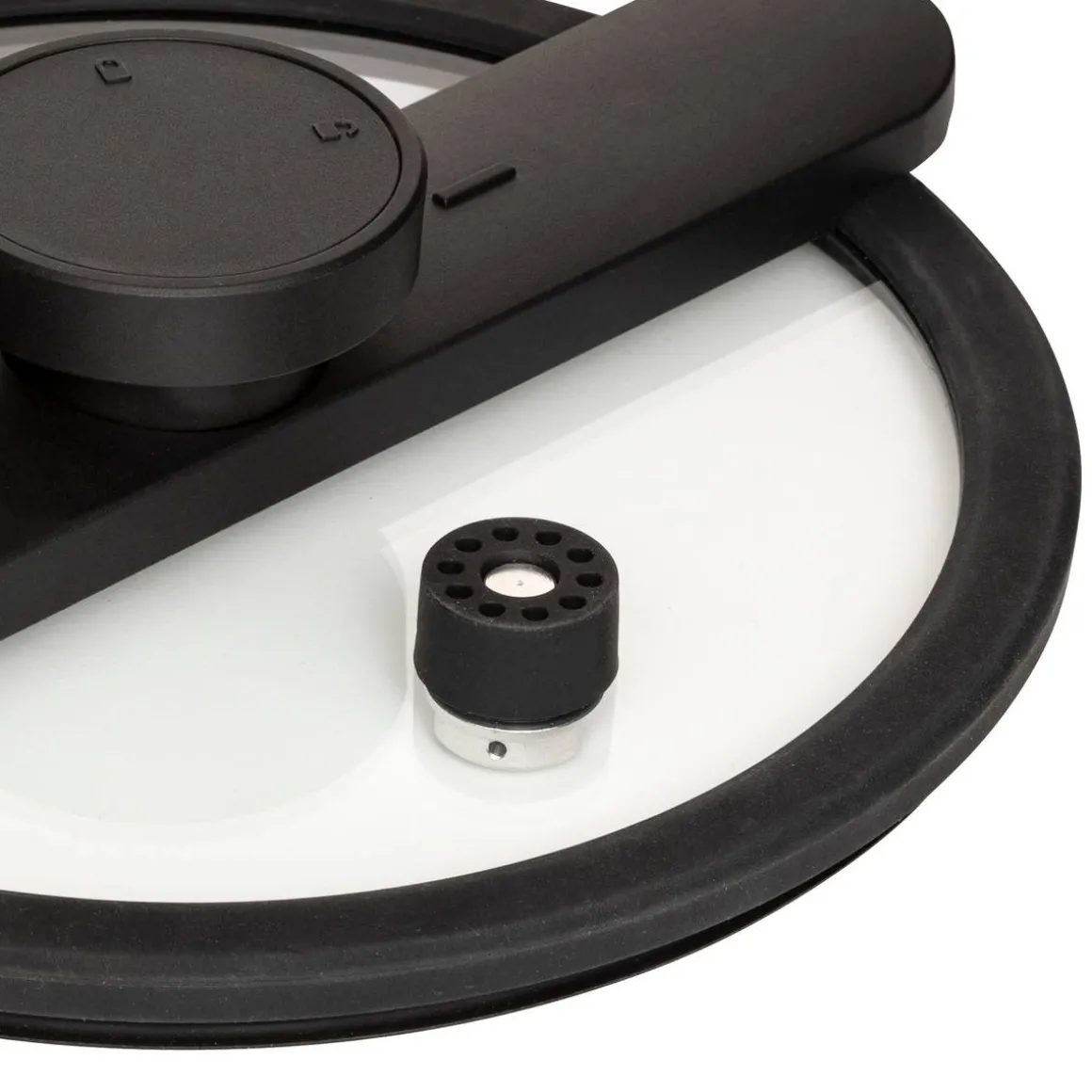 Cocotte-minute, fonte et aluminium, 6L - Noir