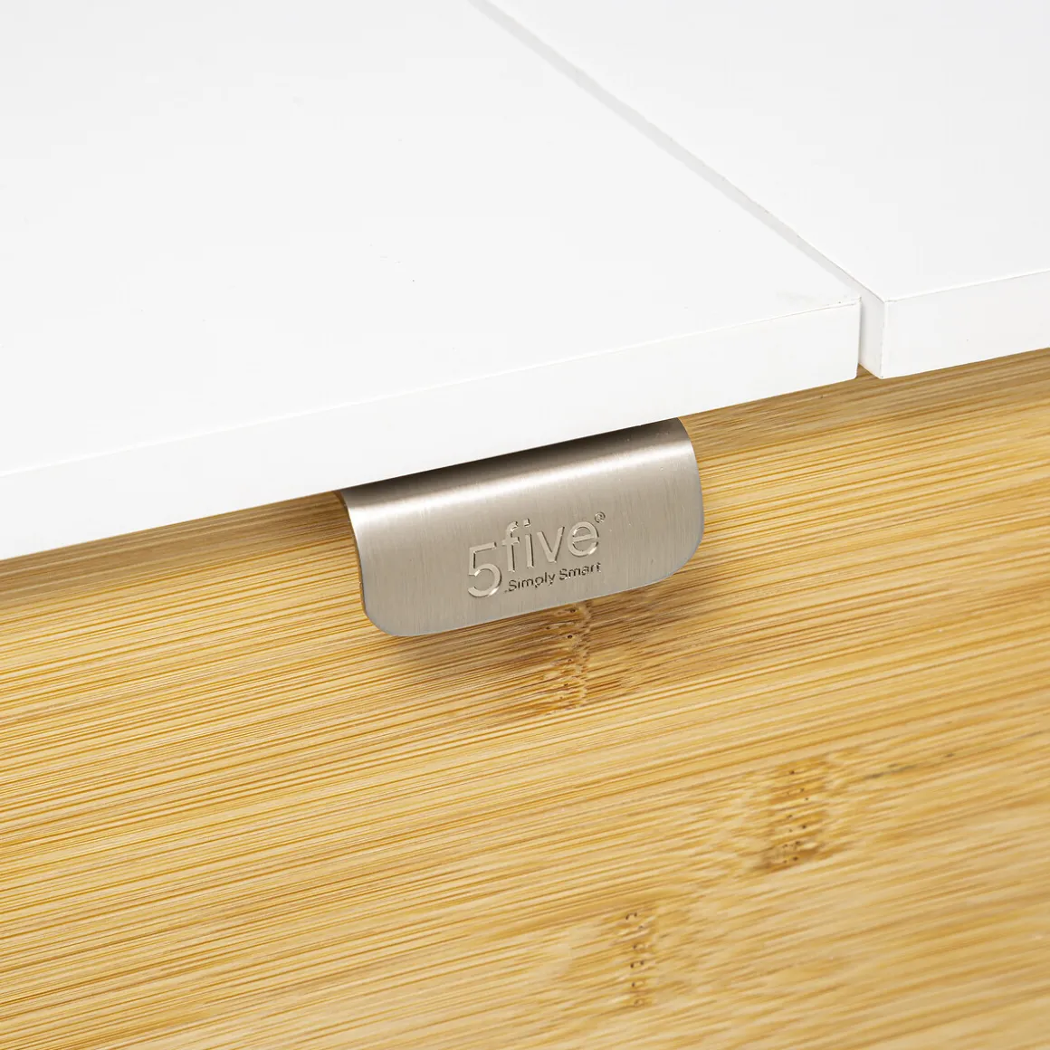 Coiffeuse avec miroir, bambou