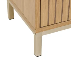 Colonne 1 porte, Effet bois naturel
