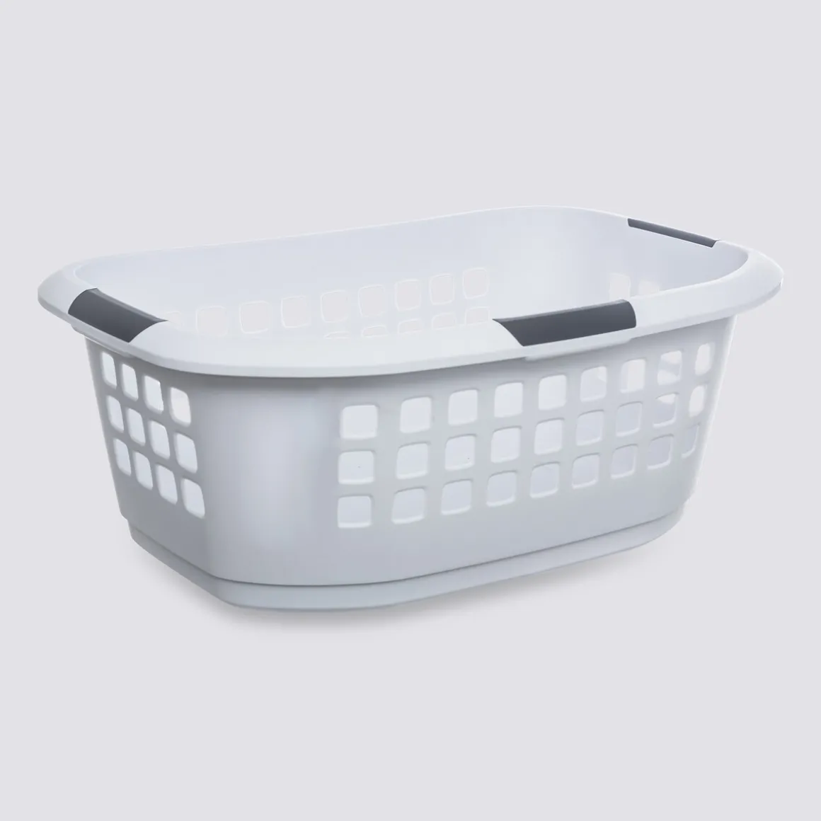 Corbeille à linge 51L, Blanc