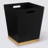 Corbeille bambou, Noir