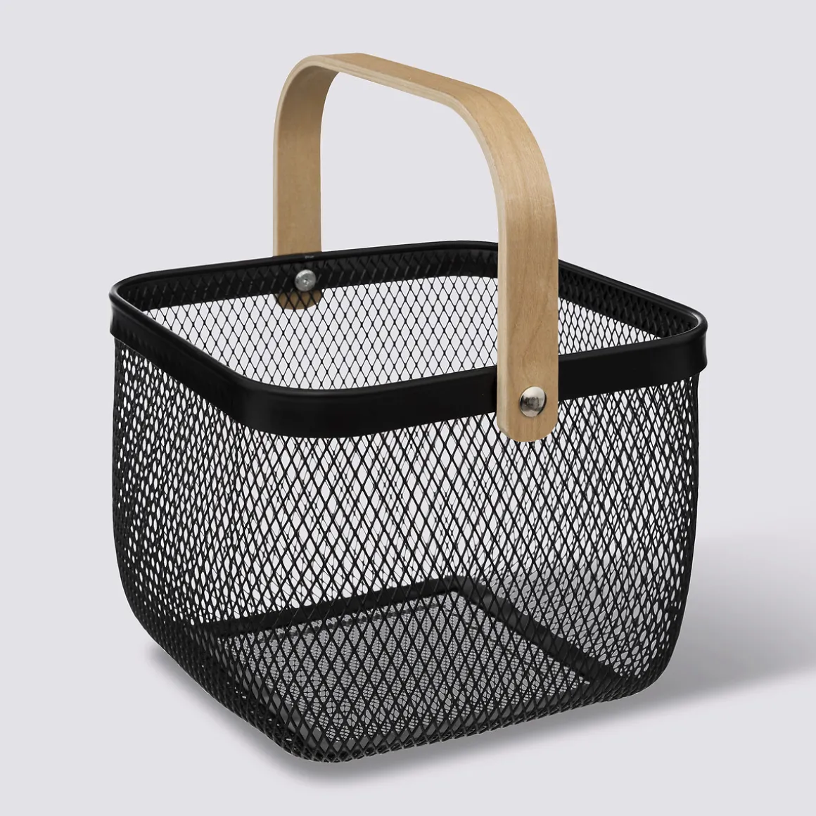 Corbeille carré avec anse 25cm