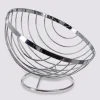 Corbeille en acier chromé 26,5 cm