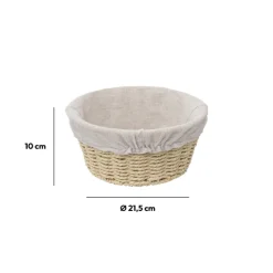 Corbeille tressée 21 cm