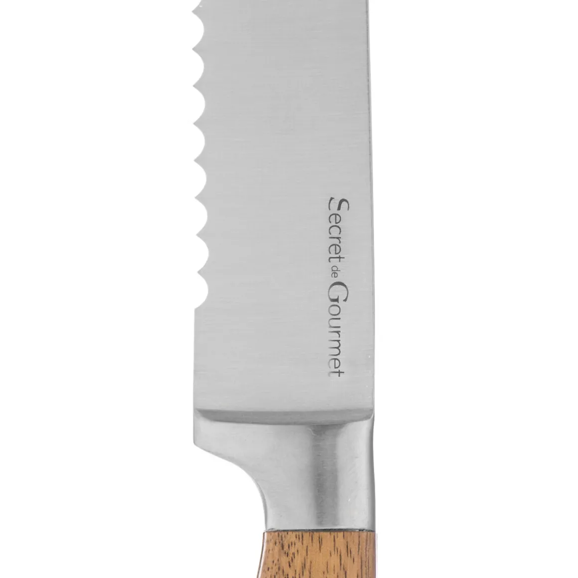 Couteau à pain acier - lame 20,5cm